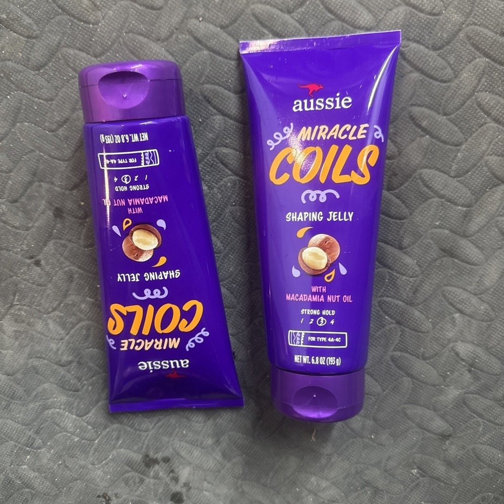 Aussie Miracle Coils Shaping Jelly 6.8 oz (193 gm). 2 Pk